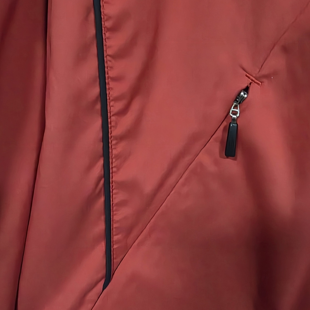 Red Addidas Midweight Pullover Jacket - image 4